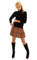 Ladies Mini Kilt Skirt